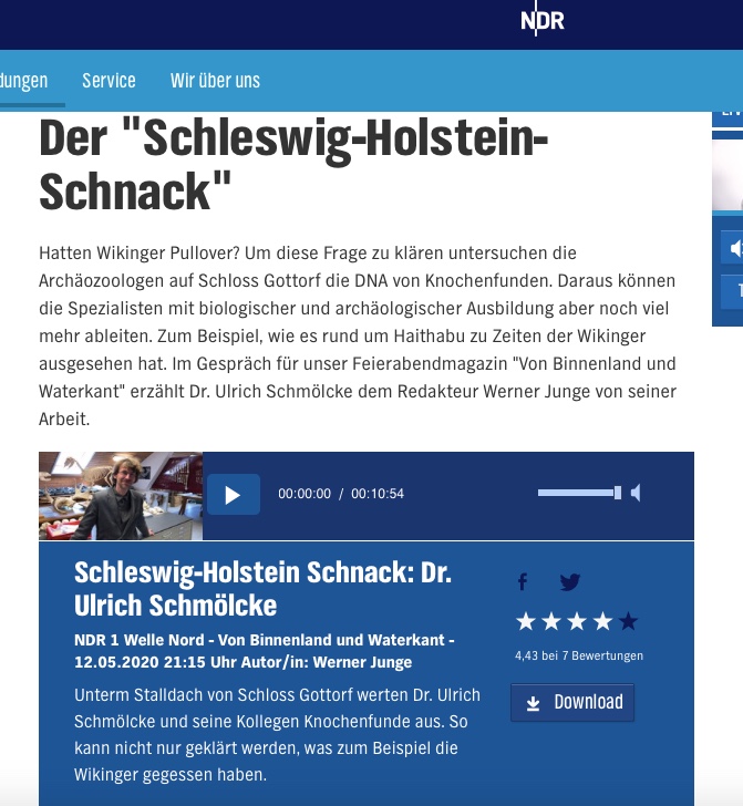 Schleswig-Holstein Schnack Screenshot Webseite