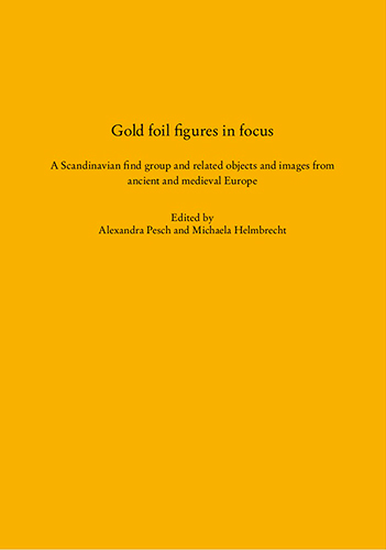 Book cover Gold foil figures in focus