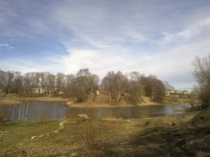 Hillfort in Grobina, Latvia