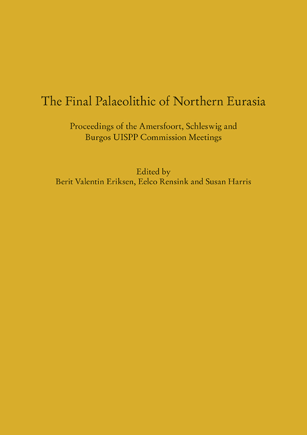 Cover The Final Palaeolithic of Northern Eurasia.